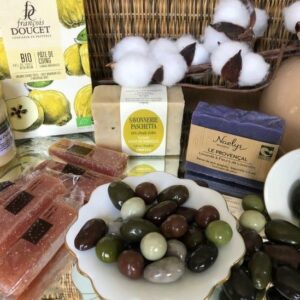 produits provençaux PACA SUD artisanaux coffret cadeau box le cocon en Provence